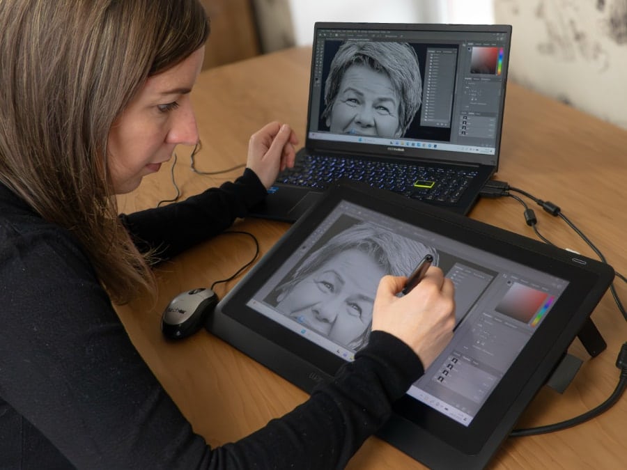 Préparation d'image par Louise